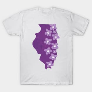 Illinois Violet T-Shirt